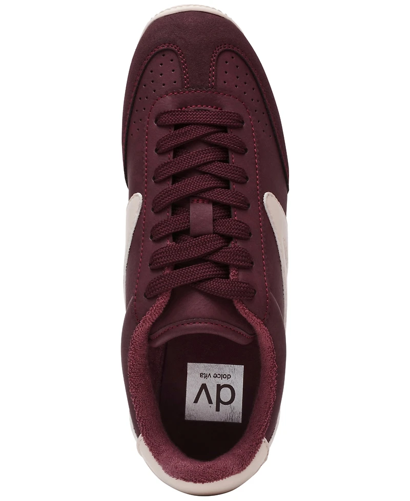 Dv Dolce Vita Women's Gaven Low-Profile Lace-Up Sneakers