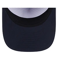 New Era Men's Navy Atlanta Braves Gradient 9FORTY M-Crown Adjustable Hat