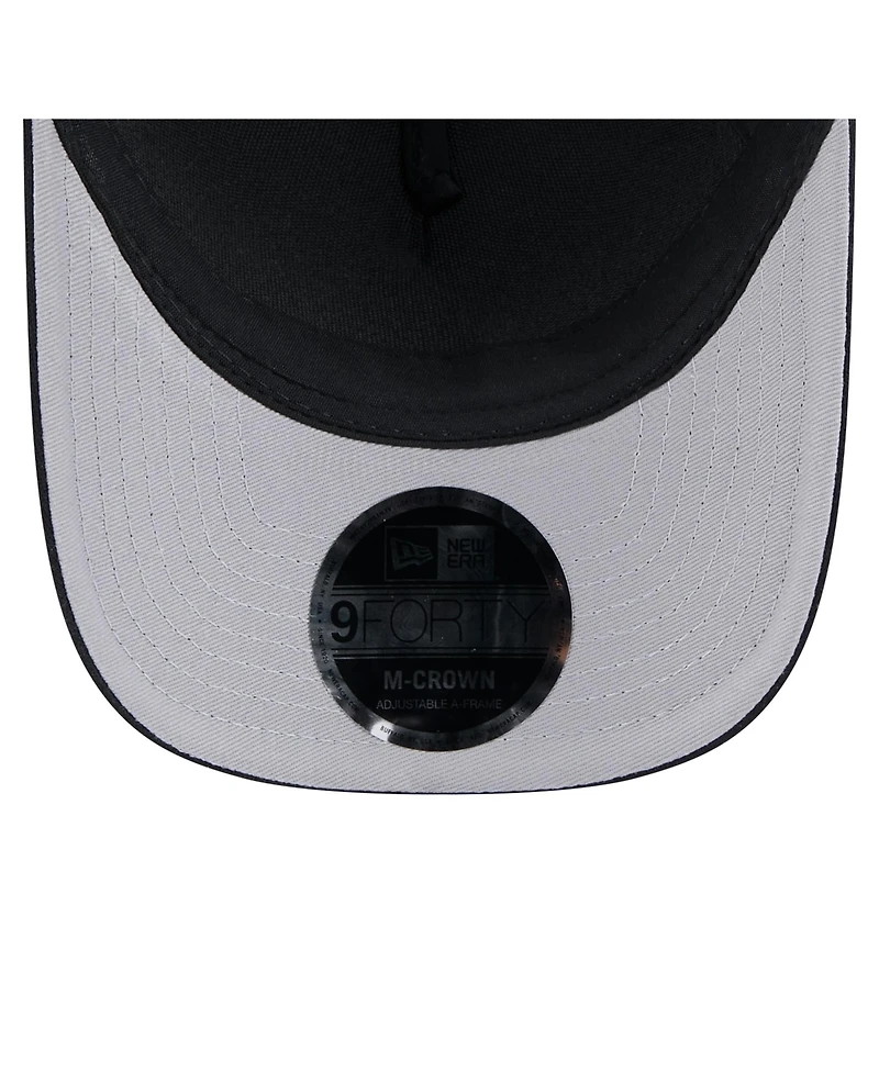 New Era Men's Black Arizona Diamondbacks Gradient 9FORTY A-Frame M-Crown Trucker Adjustable Hat