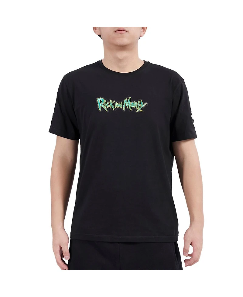 Freeze Max Men's Black Rick And Morty Anatomy Park T-Shirt