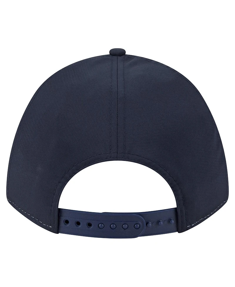 New Era Men's Navy Atlanta Braves Gradient 9FORTY M-Crown Adjustable Hat