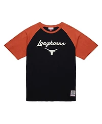 Mitchell & Ness Men's Black Texas Longhorns Legendary Slub T-Shirt