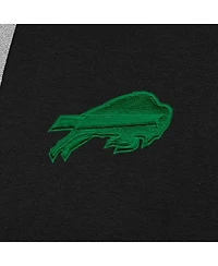 Antigua Men's Black Buffalo Bills St. Patrick's Day Victory Pullover Hoodie