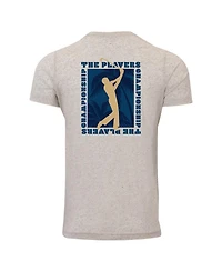 Ahead Men's White The Players Championship Instant Classic Tri-Blend T-Shirt