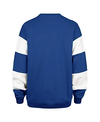 '47 Brand Women's Blue Tampa Bay Lightning Eephus Barred Pullover Sweatshirt