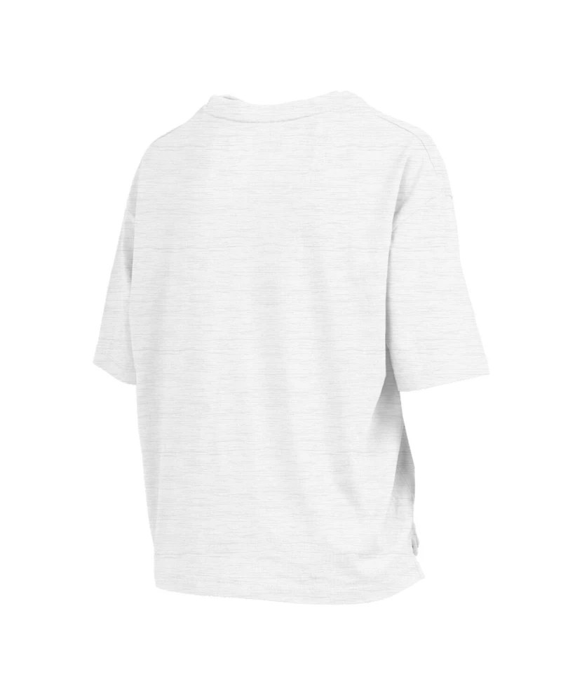 Pressbox Women's White Tennessee Volunteers Harmony Oversized T-Shirt