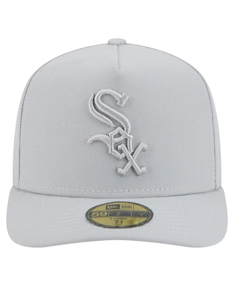 New Era Men's Gray Chicago White Sox Colorpack 59FIFTY Hat