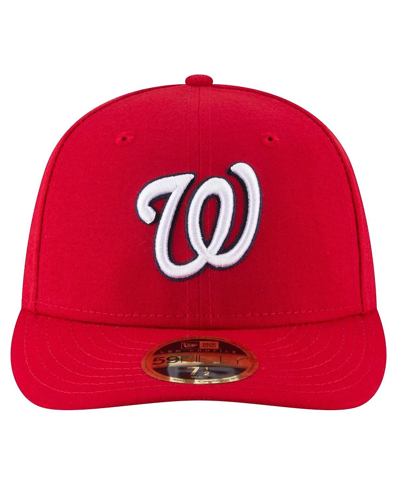 New Era Men's Red Washington Nationals 20th Anniversary Low Profile 59FIFTY Hat