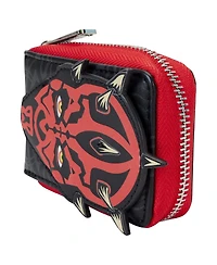Loungefly Darth Maul Star Wars Phantom Menace 25th Anniversary Accordion Wallet