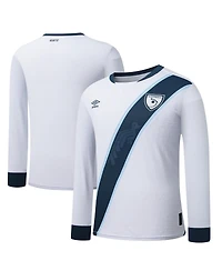 Umbro Men's White Guatemala National Team 2025 Home Replica Long Sleeve Jersey