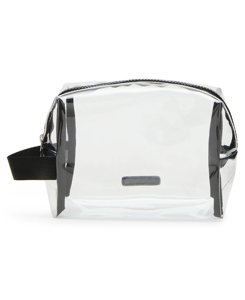 Madden Girl Eddiec Clear Zippered Pouch