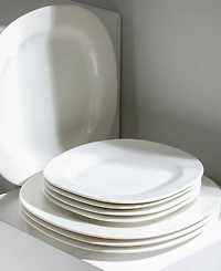 Stone Lain Quadro Dinner Plates, Set of 4