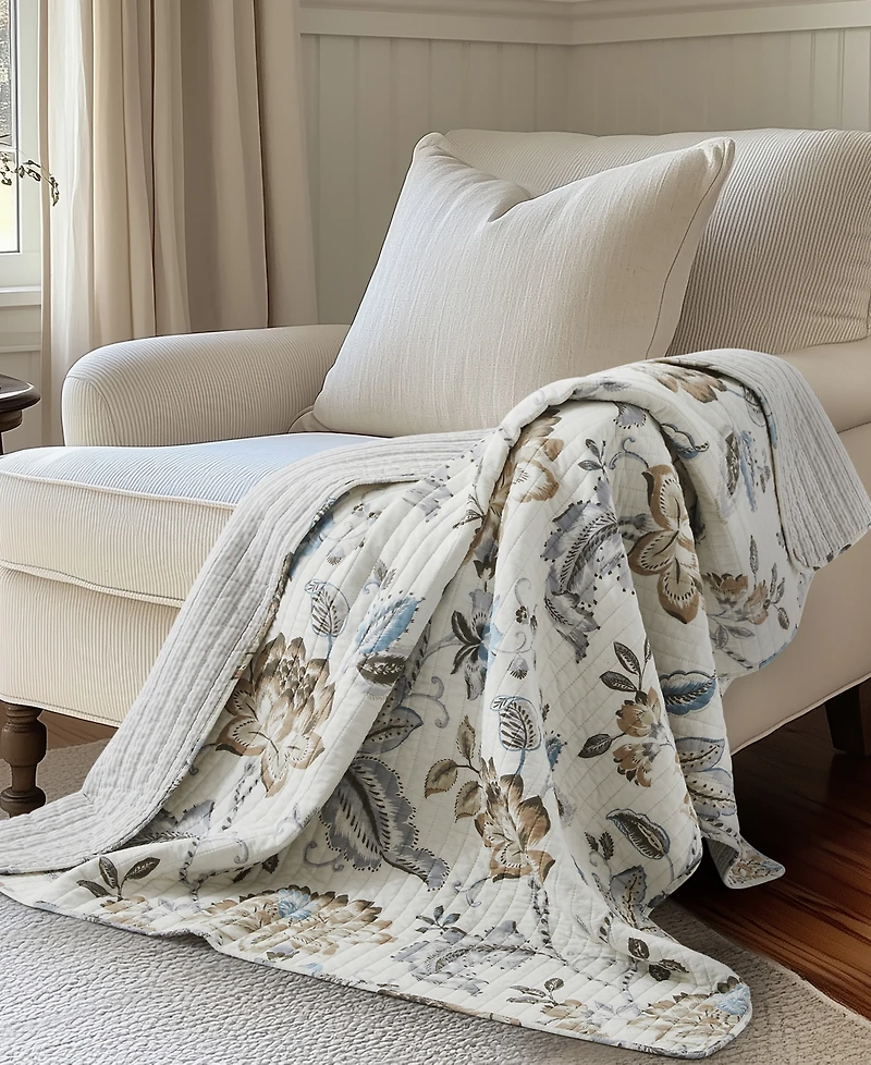 Levtex Maileen Reversible Quilted Throw, 50" x 60"