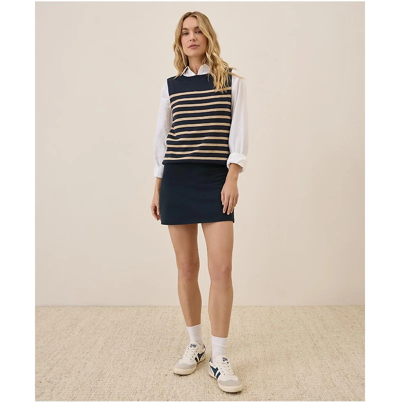 Pact Women's Organic Cotton On the Go-To Pocket Skort