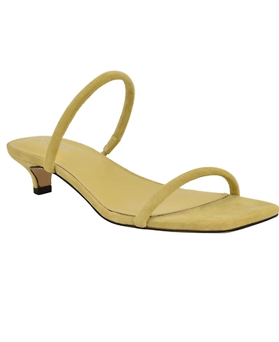 Calvin Klein Women's Limia Strappy Kitten Heel Sandals