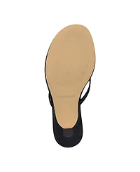 Calvin Klein Women's Opelle Tapered Kitten Heel Sandals
