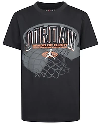 Jordan Big Boys Short-Sleeve Hoop Up Graphic T-Shirt