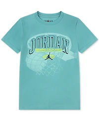 Jordan Big Boys Short-Sleeve Hoop Up Graphic T-Shirt
