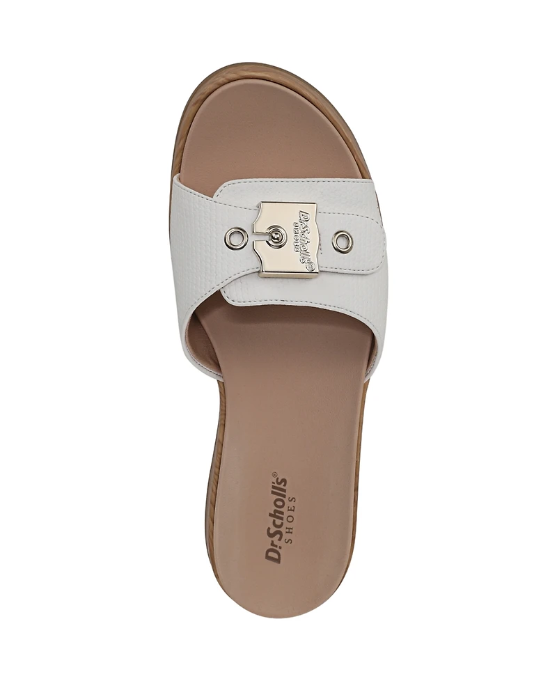 Dr. Scholl's Women's Icon Now Round Toe Slide Sandals