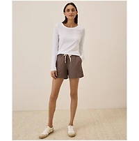 Pact Women's Organic Cotton Featherweight Slub Long Sleeve Tee