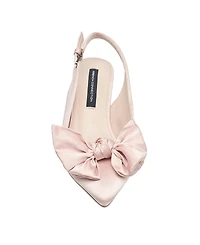 French Connection Ladies Quinnbow Slingback Kitten Heel