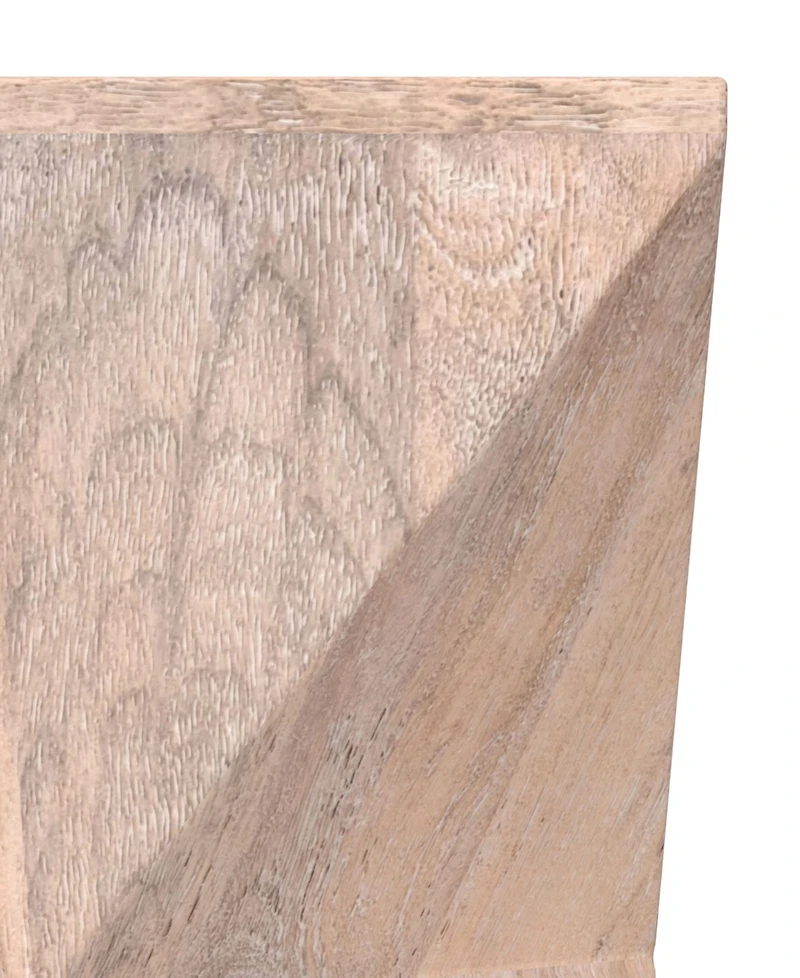 Simpli Home 19" Mango Wood Sutton Side Table