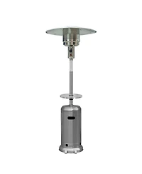 48000 Btu Steel Propane Cylindrical Pole Standing Patio Heater