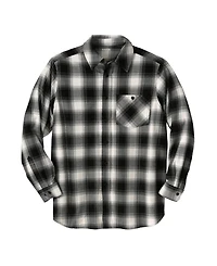 KingSize Tall Stretch Flannel Shirt