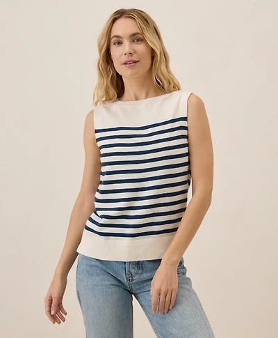 Pact Women's Organic Cotton Classic Fine Knit Shell