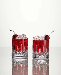 Waterford Lismore Red Tumbler, Set of 2