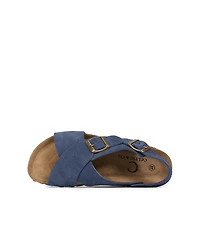 Crossover Wedge Sandal