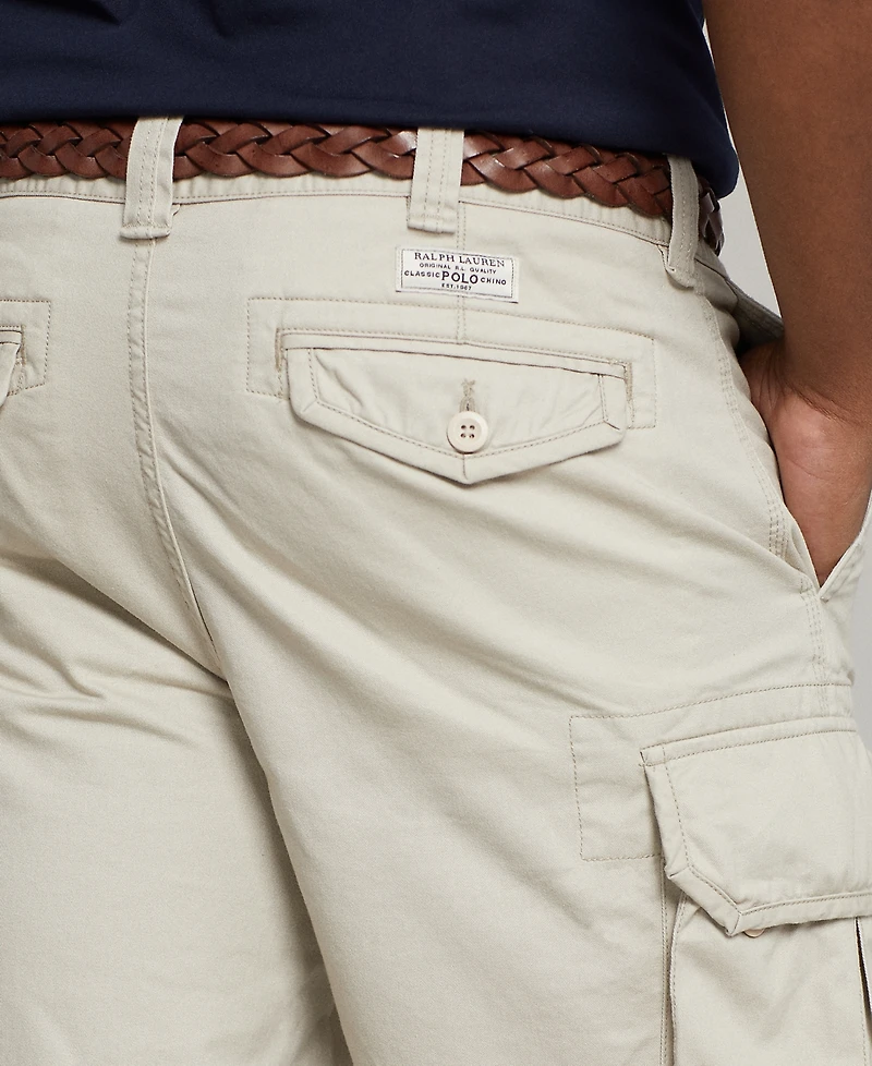 Polo Ralph Lauren Men's Big & Tall Gellar Classic-Fit Twill Cargo Shorts