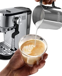 De'Longhi Dedica Maestro Plus Espresso Machine with Automatic Steam Wand