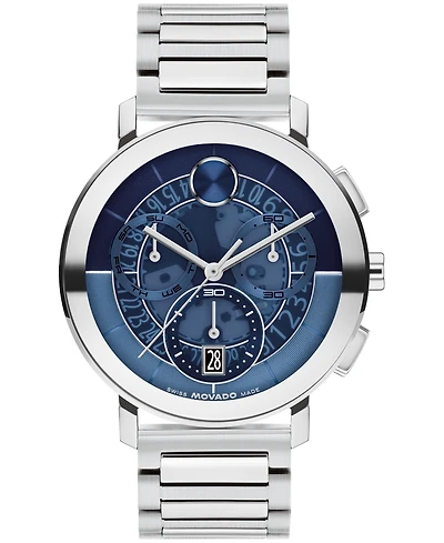 Movado Men's Bold Evolution 2.0 Swiss Quartz Chrono Stainless-Steel Watch, 42mm