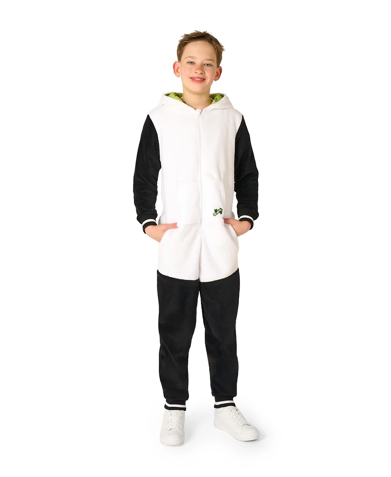 OppoSuits Little and Big Boys Panda Onesie