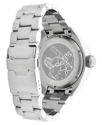 Spinnaker Men's Piccard Automatic Solid Stainless Steel Bracelet Watch, 45mm