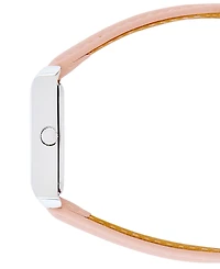 London Fog Unisex Chancery Pink Leather Watch, 22mm