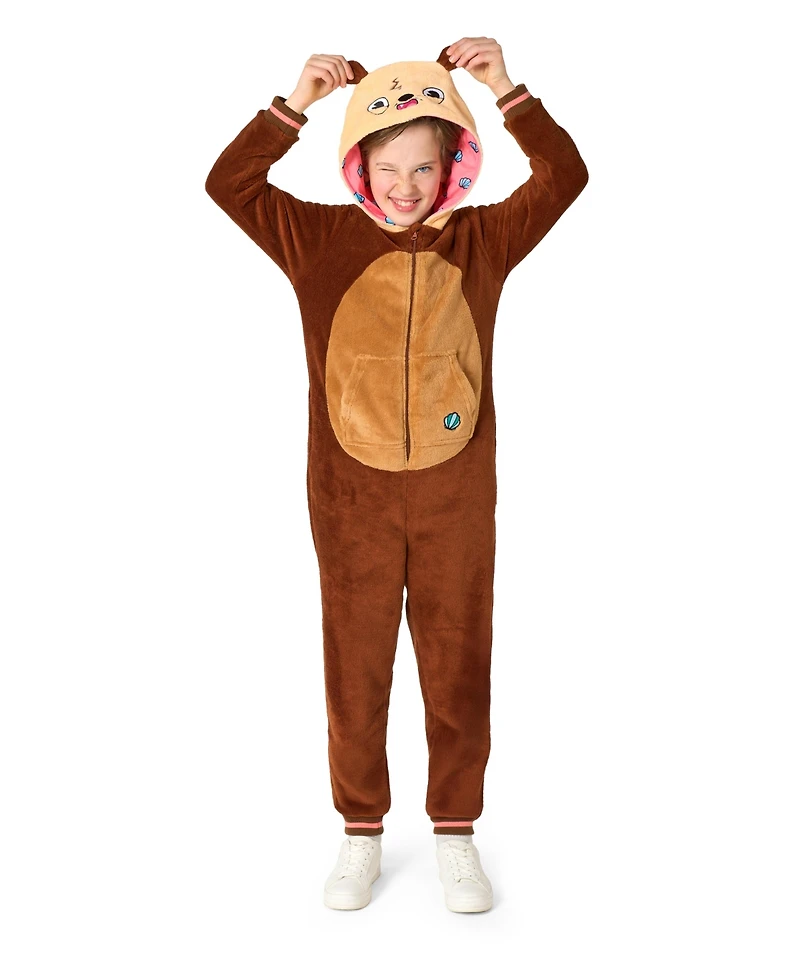 OppoSuits Little and Big Boys Otter Onesie