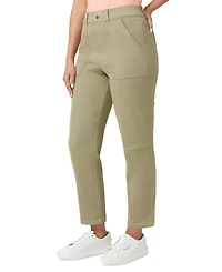 Hue Women's High-Rise Stretch Utility Skimmer Pants