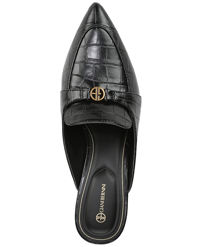 Giani Bernini Women's Britaa Croco Kitten Heel Mules, Created for Macy's