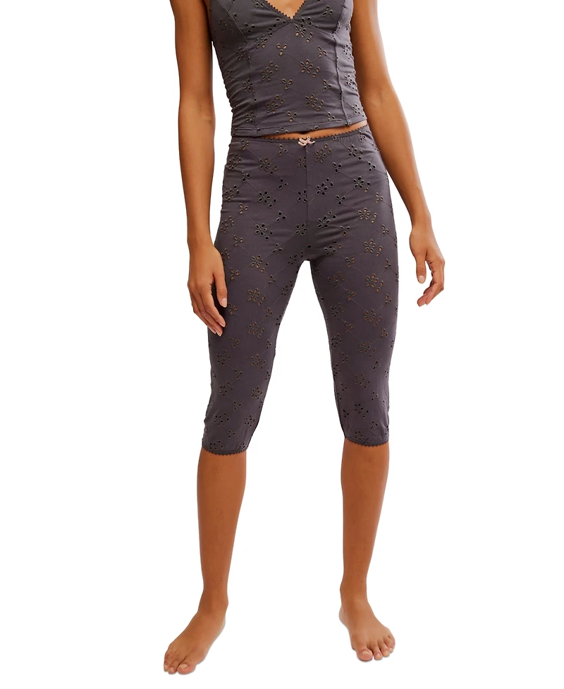 Free People Women's Full Bloom Capri Pajama Pants