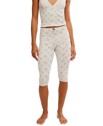 Free People Women's Full Bloom Capri Pajama Pants