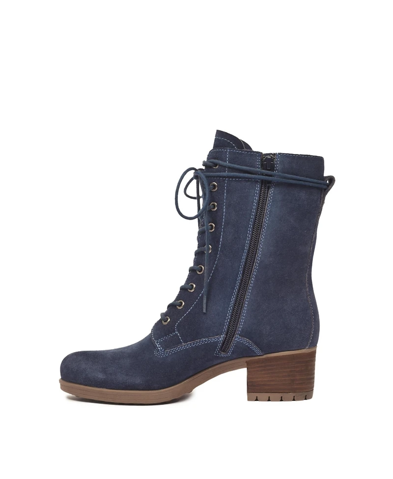 Block Heel Derby Boot