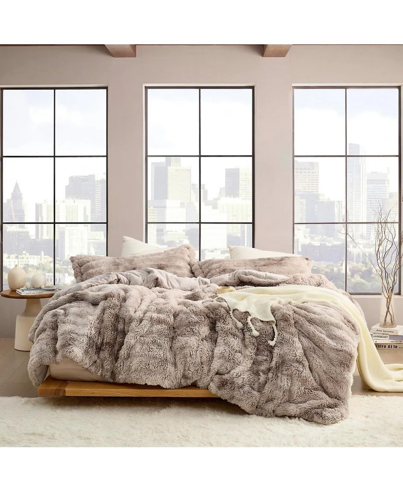 Snowball Chunky Bunny - Coma Inducer Oversized Comforter Set - Taupe Desert , Super King