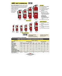 Amerex B456 Abc Dry Chemical Fire Extinguisher with Aluminum Valve, 10 lb