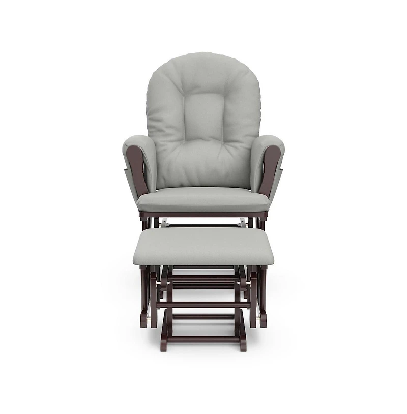 Storkcraft Hoop Glider and Ottoman