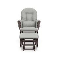 Storkcraft Hoop Glider and Ottoman