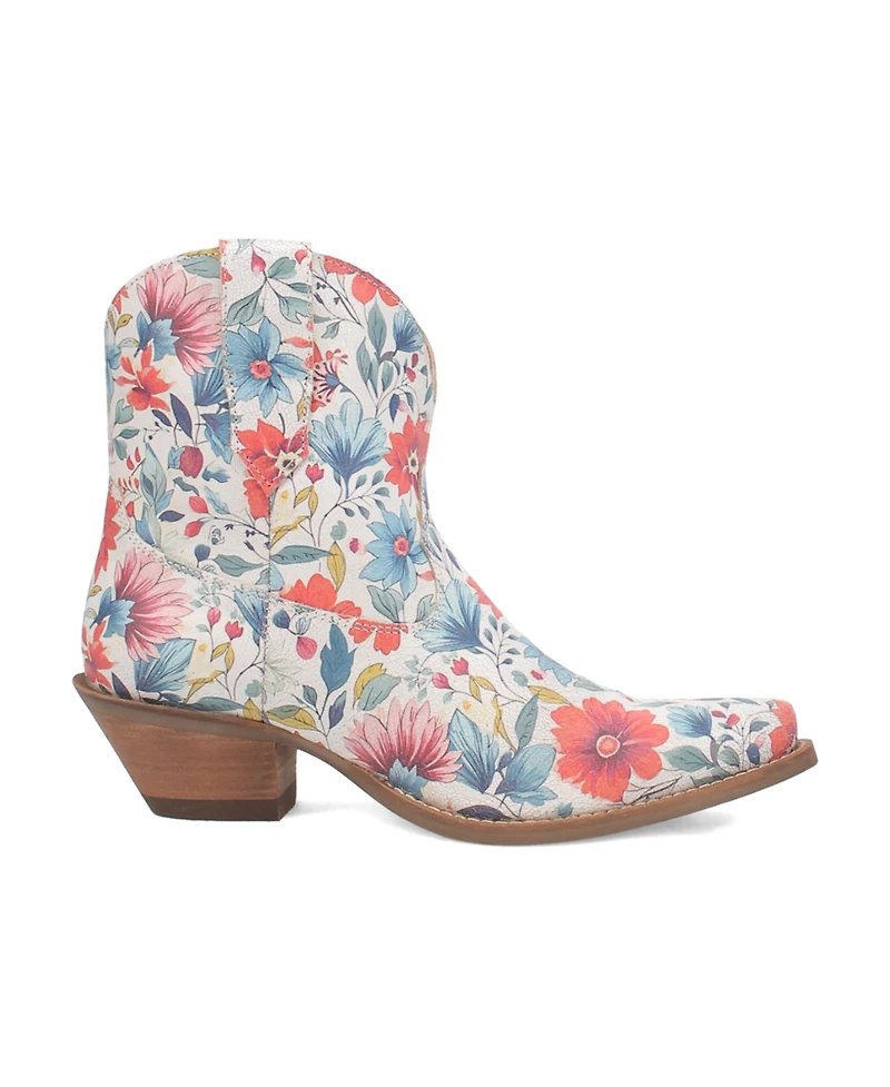 Dingo Women's Pixie Rose Leather Booties
