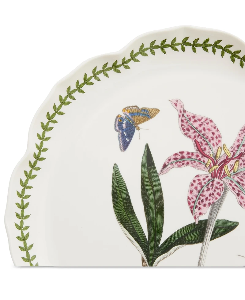 Portmeirion Botanic Garden Lotus Blossom Porcelain Platter