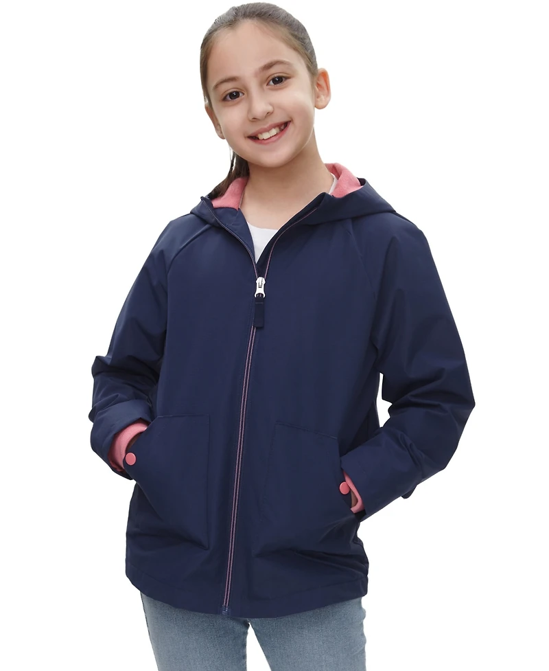 Rokka&Rolla Girls Ripstop Fleece Lined Windbreaker